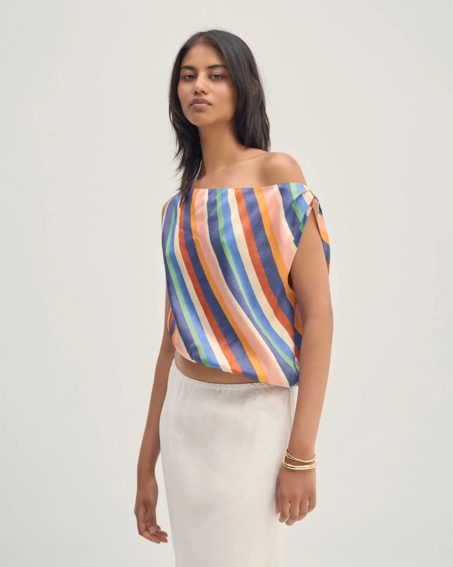 Sandy Striped Top