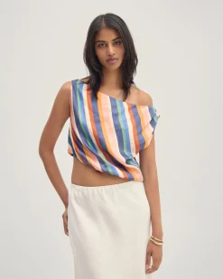 Sandy Striped Top