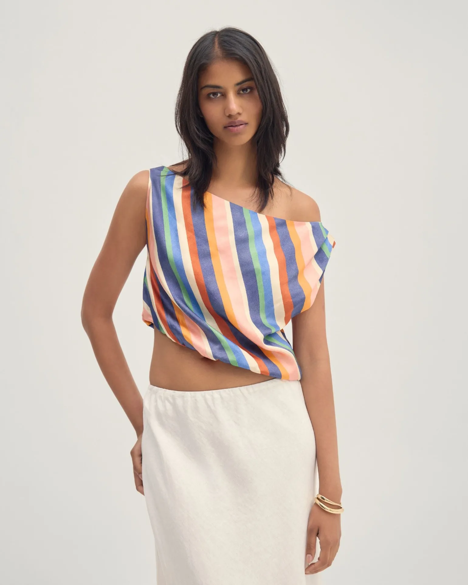 Sandy Striped Top