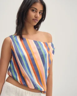 Sandy Striped Top