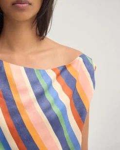 Sandy Striped Top