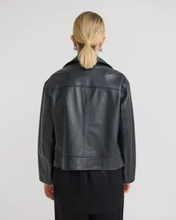 Sasha Biker Leather Jacket