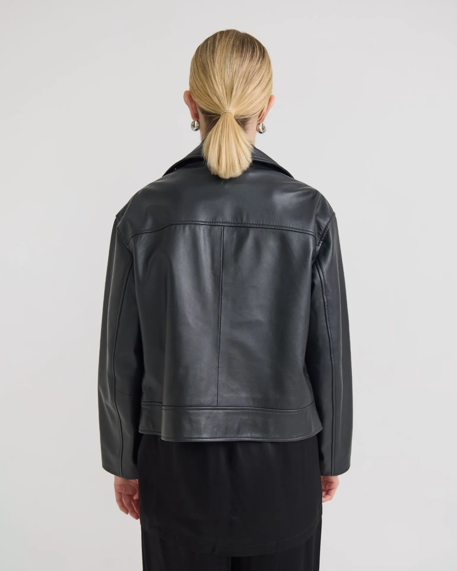 Sasha Biker Leather Jacket