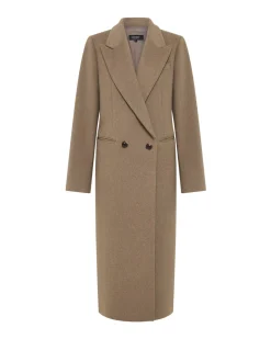Saskia Double Breasted Wool Rich Coat