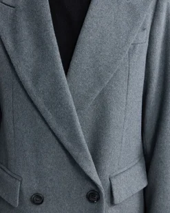 Saskia Double Breasted Wool Rich Coat