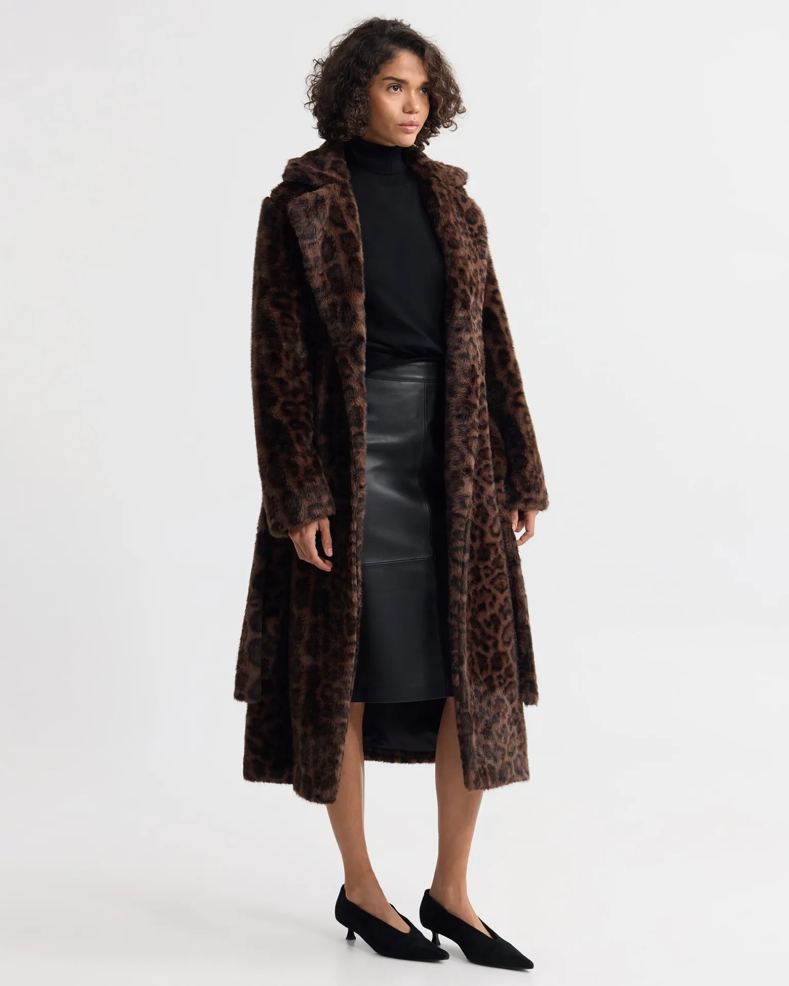 Saskia Faux Fur Coat
