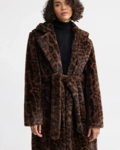 Saskia Faux Fur Coat