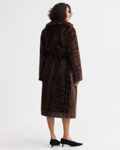 Saskia Faux Fur Coat