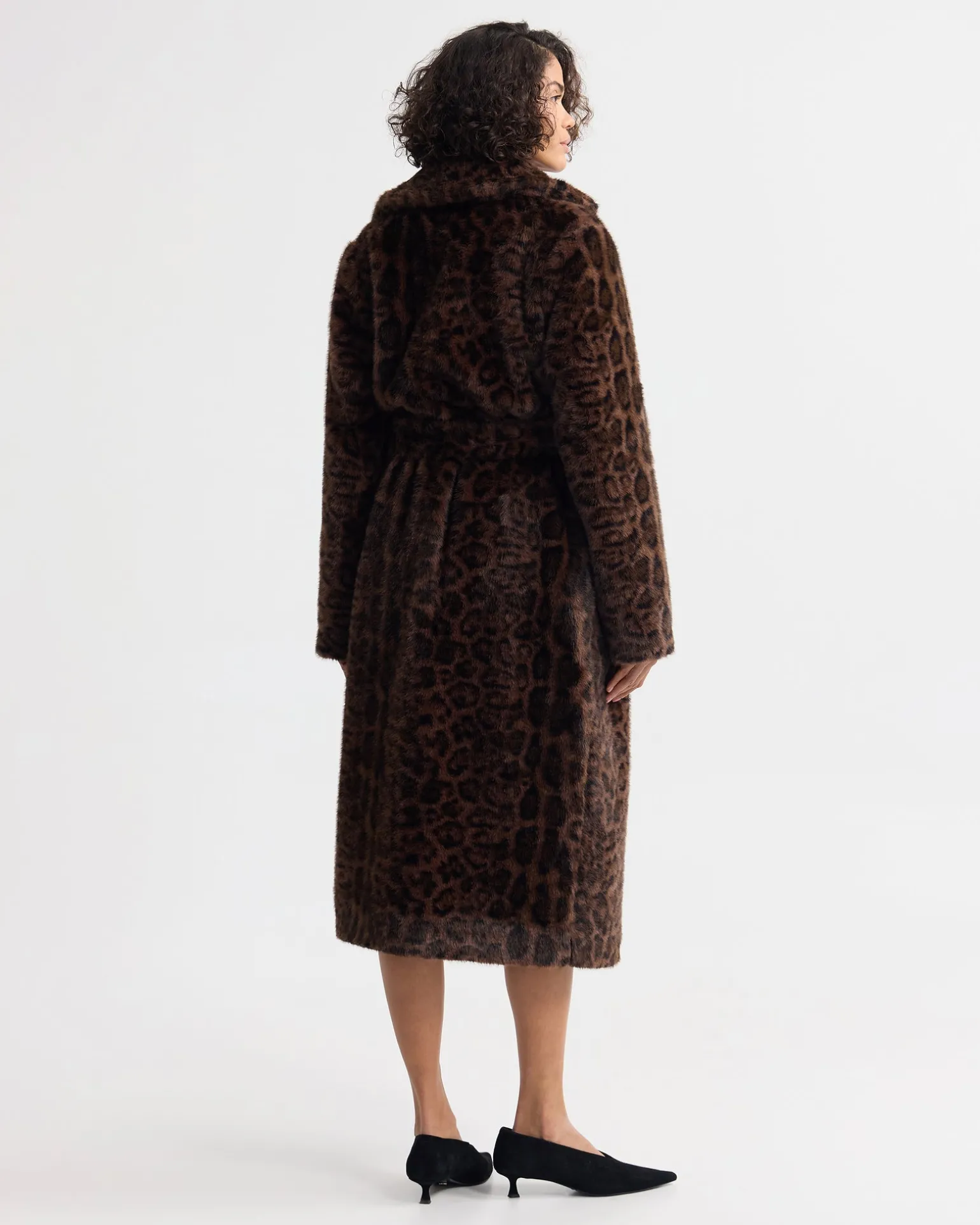 Saskia Faux Fur Coat