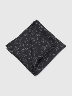 Scribble Ditsy Pocket Square