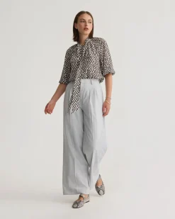 Simone Tie Neck Shirt
