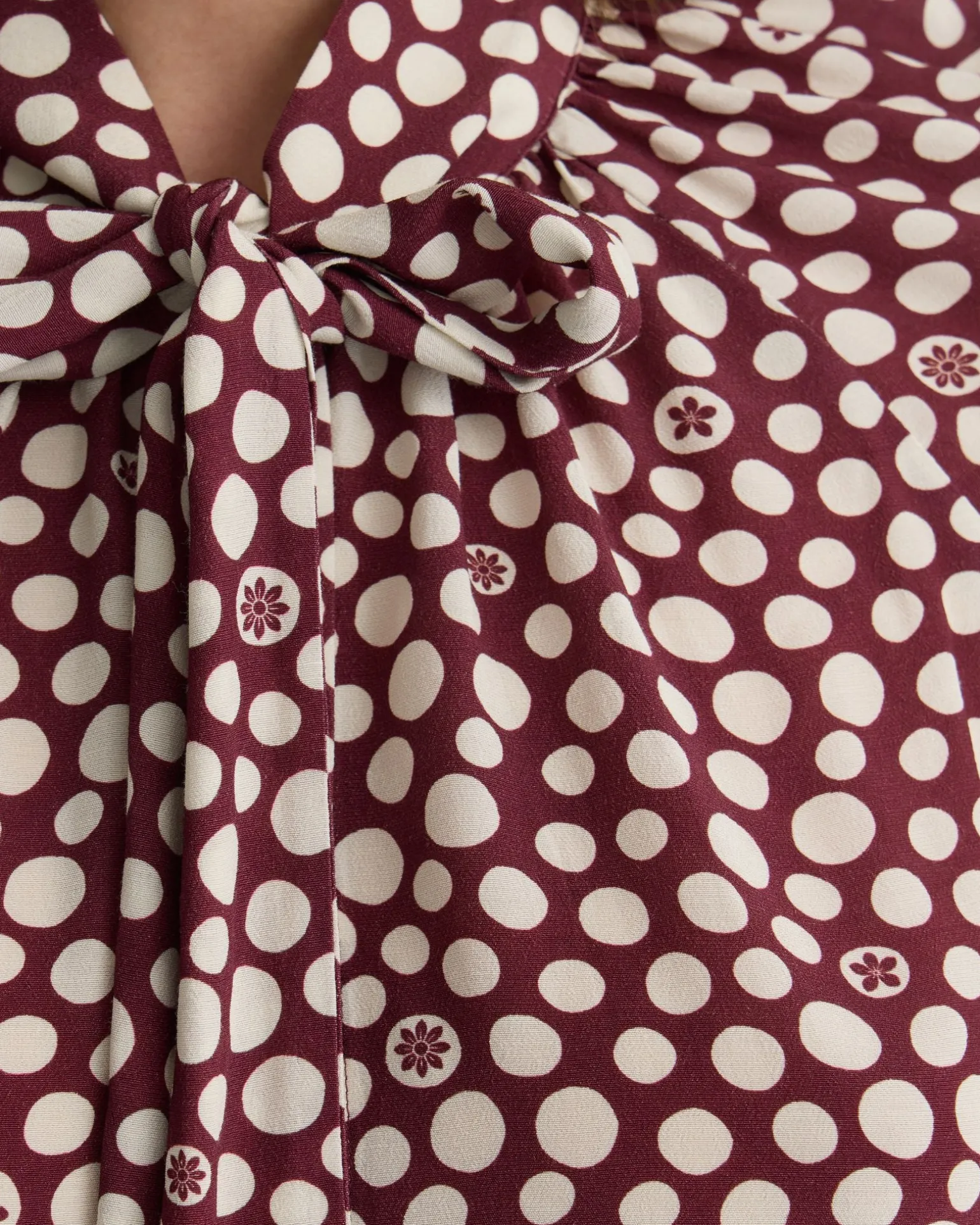 Simone Tie Neck Shirt