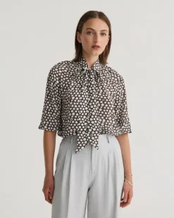 Simone Tie Neck Shirt