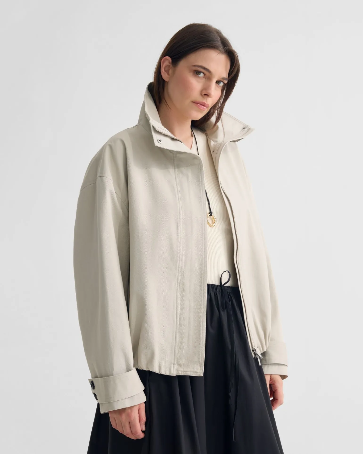 Stevie Cotton Bomber Jacket