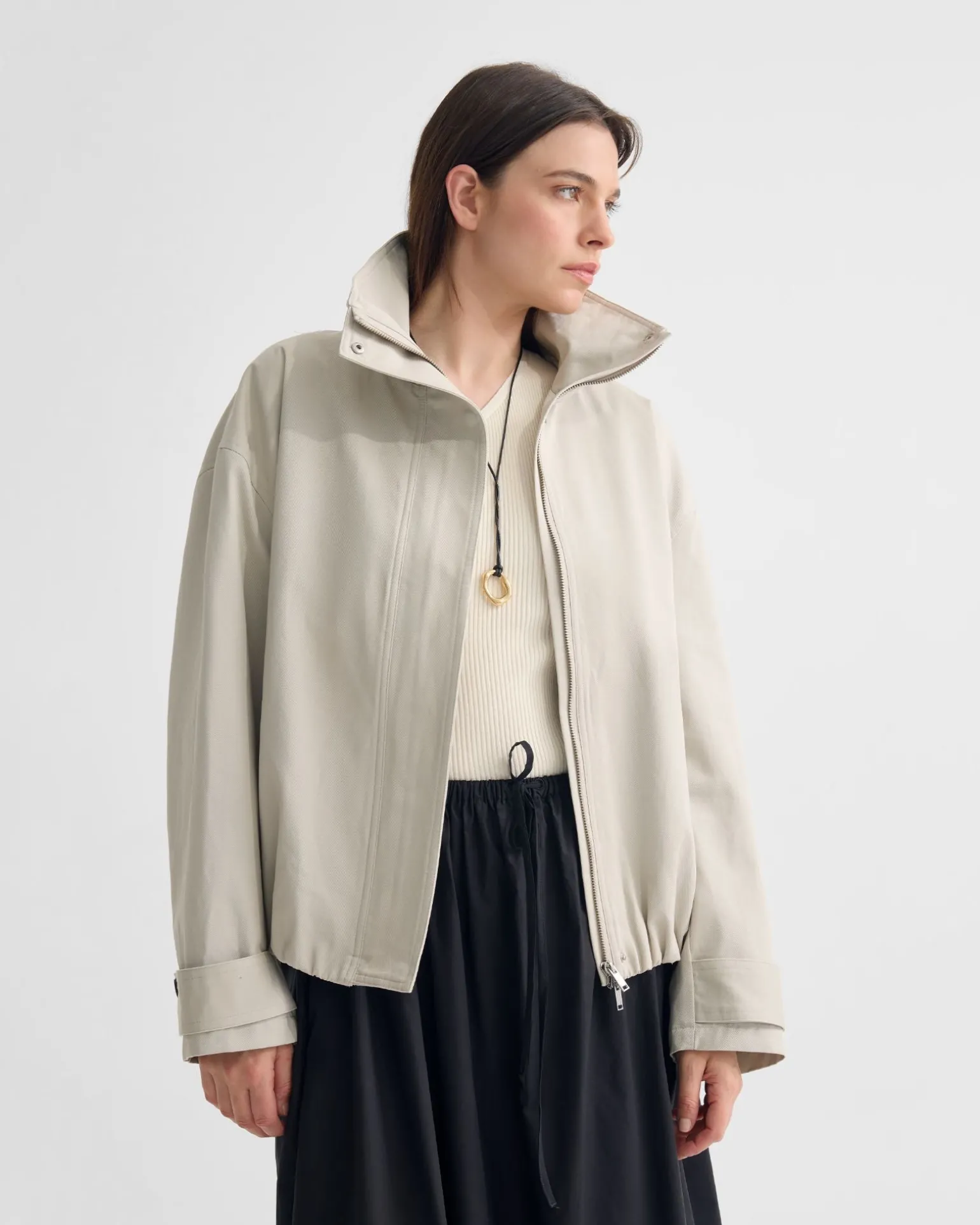 Stevie Cotton Bomber Jacket