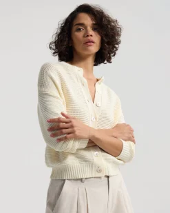 Stevie Cotton Knit Cardigan