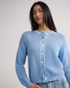 Stevie Cotton Knit Cardigan