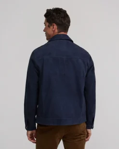 Suede Trucker Jacket