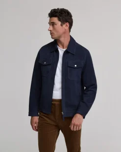 Suede Trucker Jacket