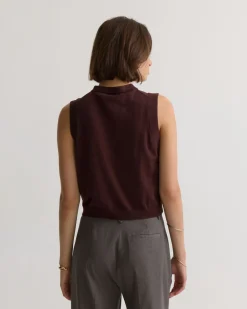 Suki Cashmere Blend Polo