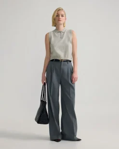 Suki Cashmere Blend Polo