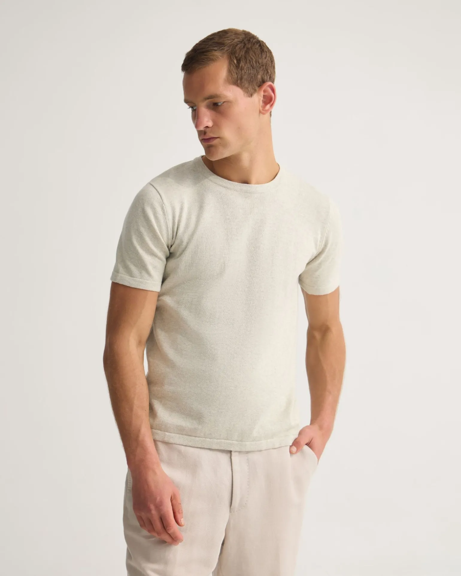 Theo Knitted T Shirt