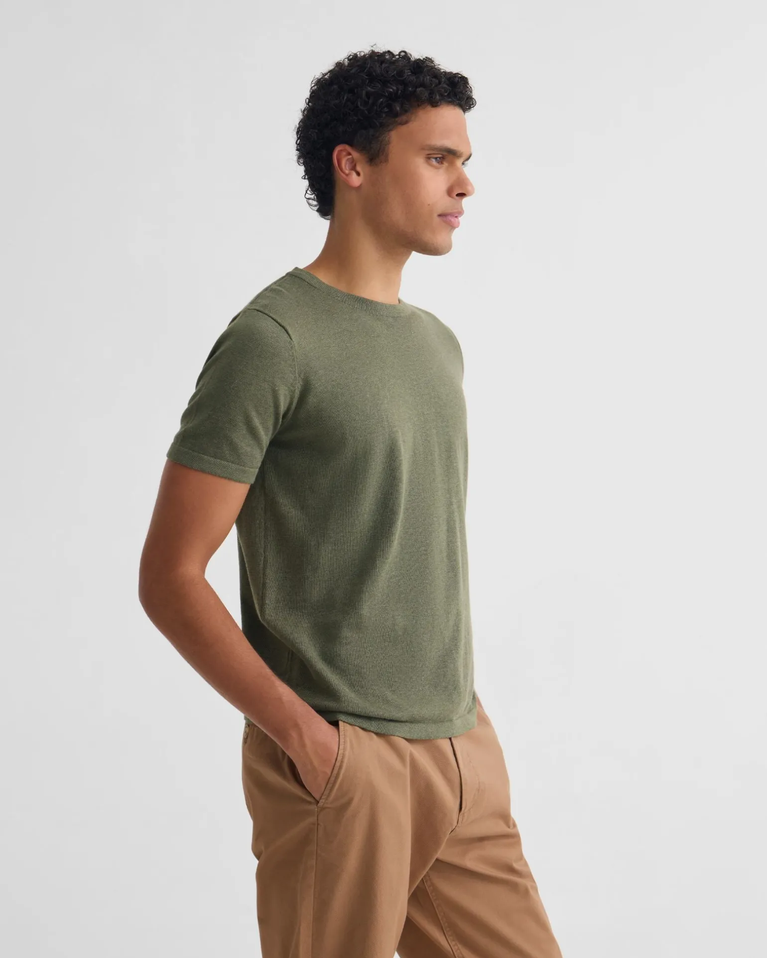 Theo Knitted T Shirt