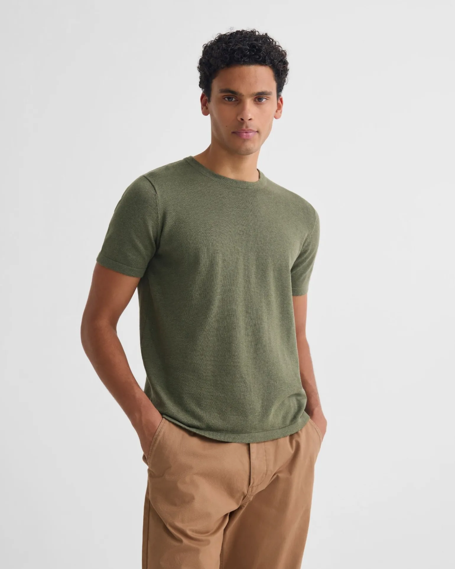 Theo Knitted T Shirt