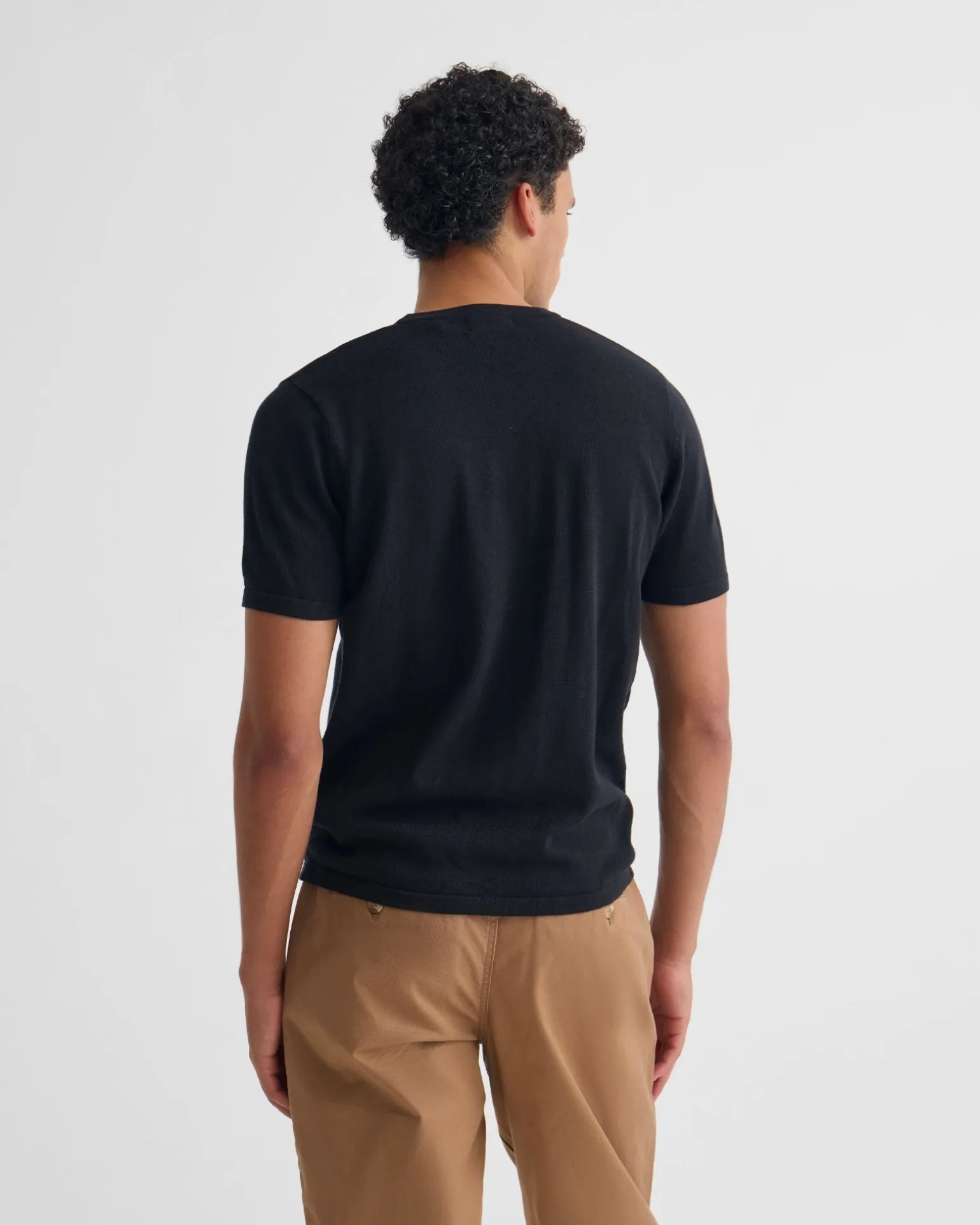 Theo Knitted T Shirt