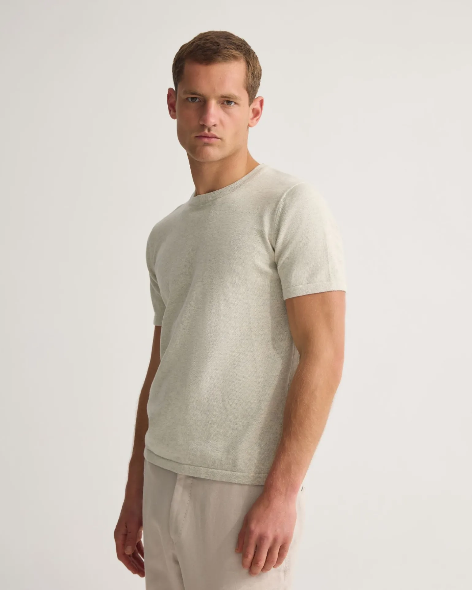 Theo Knitted T Shirt