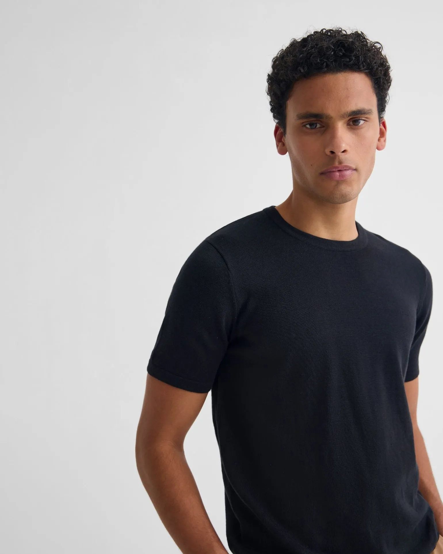 Theo Knitted T Shirt