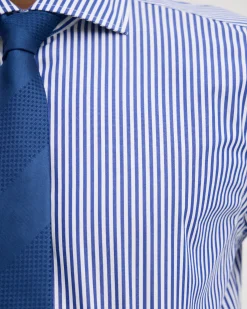 Trafalgar Slim Fit Stripe Shirt