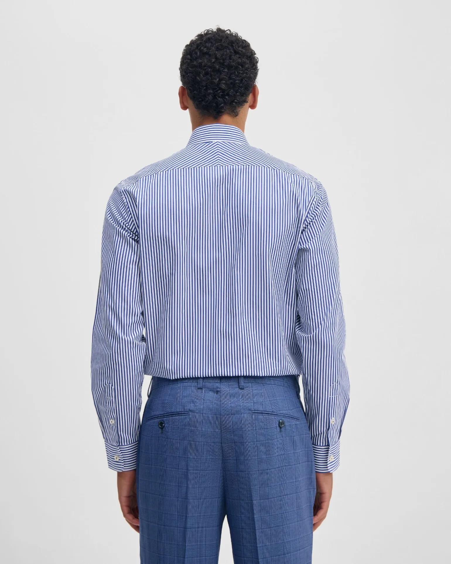 Trafalgar Slim Fit Stripe Shirt