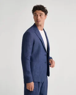 Wrdswrth Linen Patch Pocket Blazer