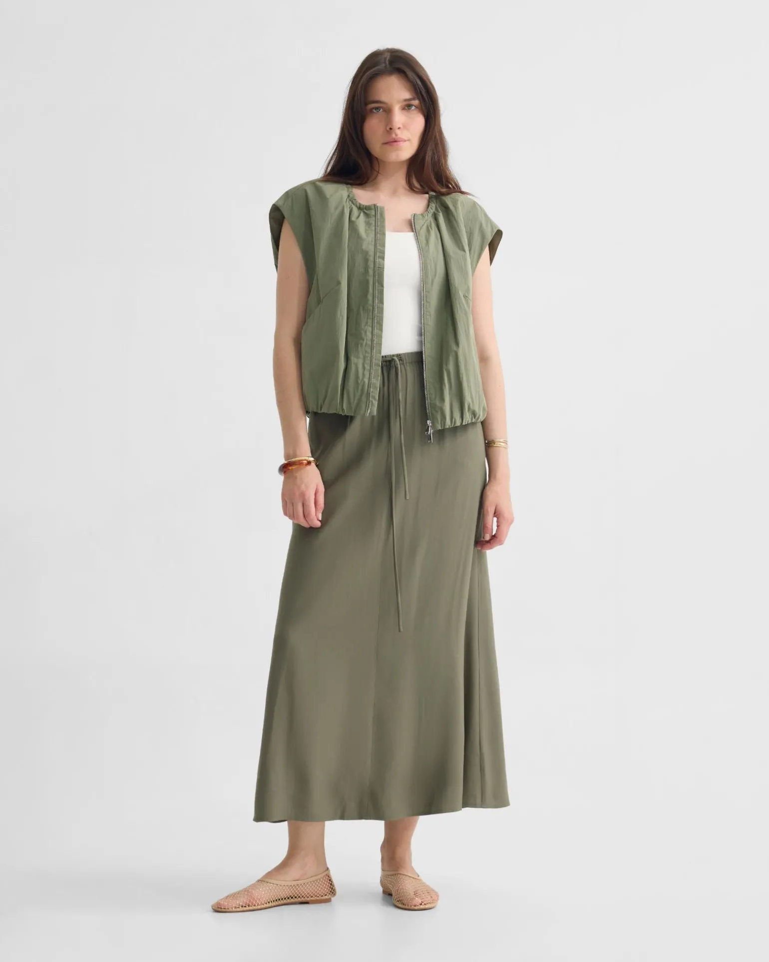 Zoe Drawstring Skirt